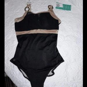 NWT Victoria's Secret Leonisa Compession one piece swimsuit sz S Flattens Tummy